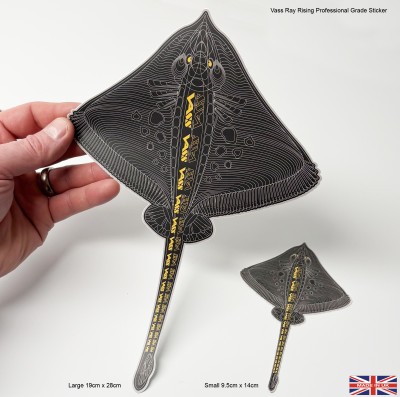 Vass Ray Rising Sticker Art